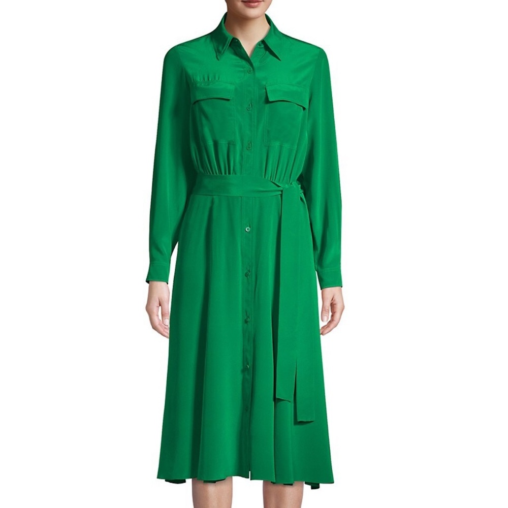 Holiday Silk Shirtdress - NEW Diane Von Furstenburg